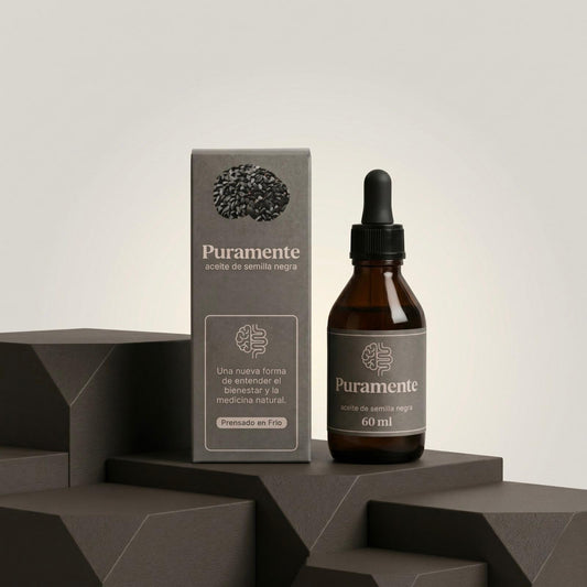 Aceite de semilla negra premium Puramente